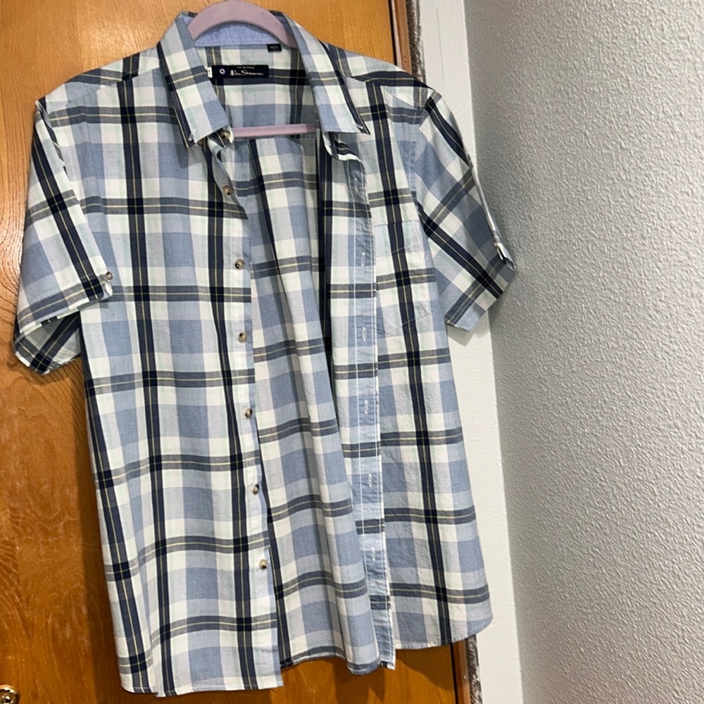 ben sherman casual button up shirt